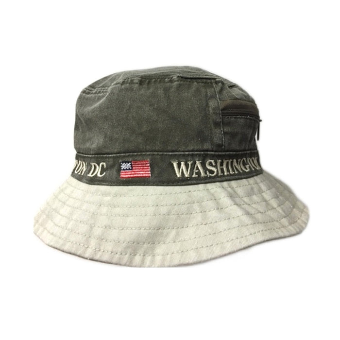 Washington DC Dual Colored Bucket Hat