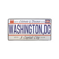 Washington DC License Plate Magnet