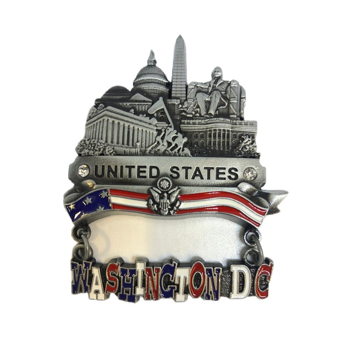 Washington DC Metal Magnet