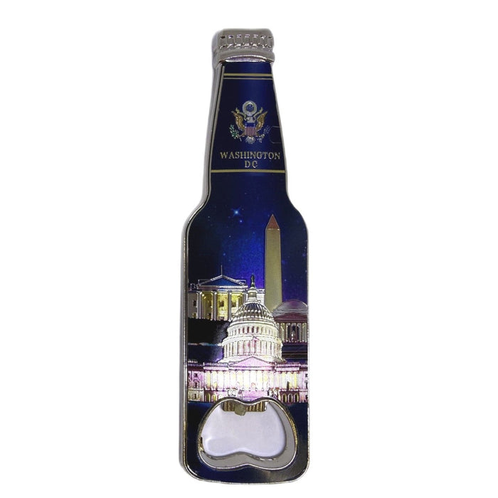 Washington DC Night View Magnetic Bottle Opener
