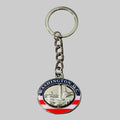 Washington DC Oval Keychain.