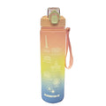 Washington DC Rainbow Plastic Water Bottle