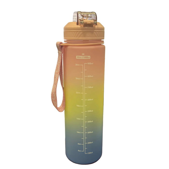 Washington DC Rainbow Plastic Water Bottle