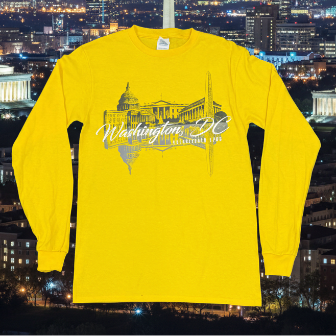 Washington DC Reflection Long Sleeve