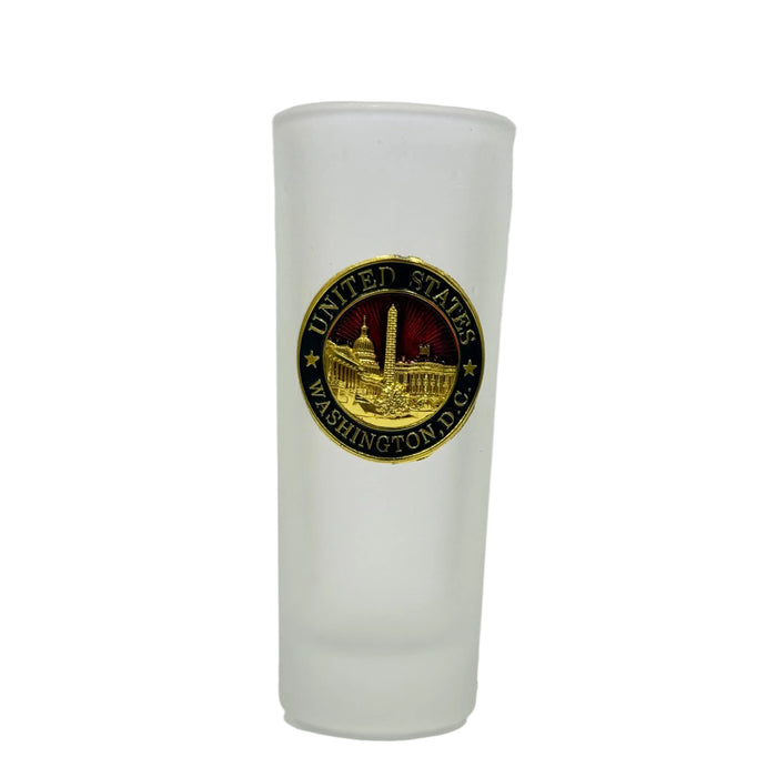 Washington DC Seal Tall Shot Glasses
