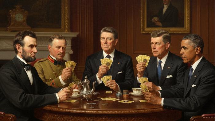 Washington DC Themed Foil Playing Cards