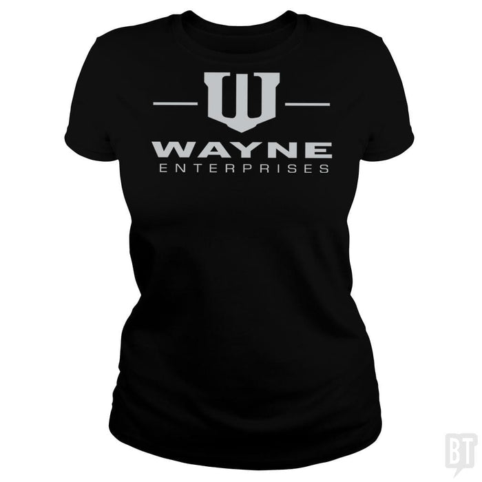 SunFrog-Busted BustedTees Classic Ladies Tee / Black / S Wayne
