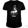 SunFrog-Busted Funky Hippo Classic Guys / Unisex Tee / Black / S WWF