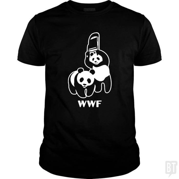 SunFrog-Busted Funky Hippo Classic Guys / Unisex Tee / Black / S WWF