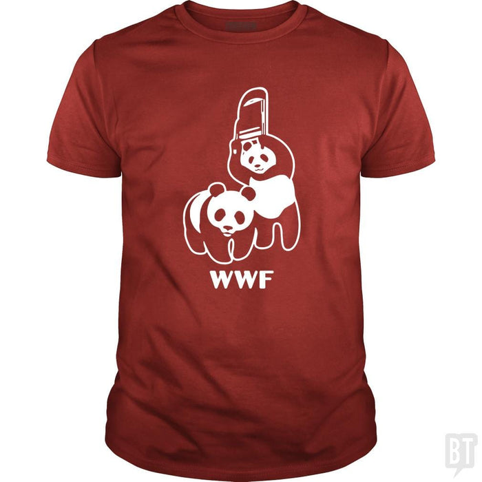 SunFrog-Busted Funky Hippo Classic Guys / Unisex Tee / Red / S WWF