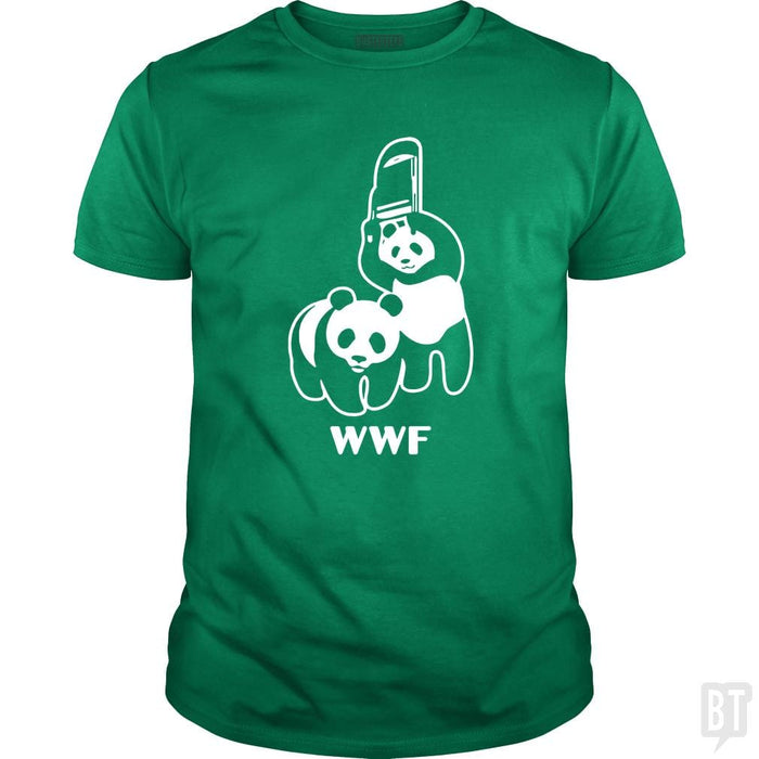SunFrog-Busted Funky Hippo Classic Guys / Unisex Tee / Irish Green / S WWF