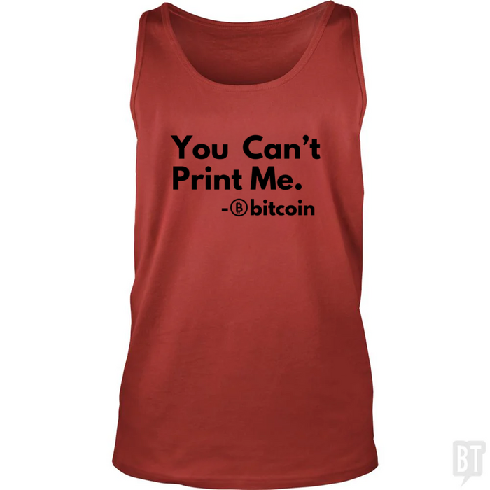 You Can’t Print Me Tank Top