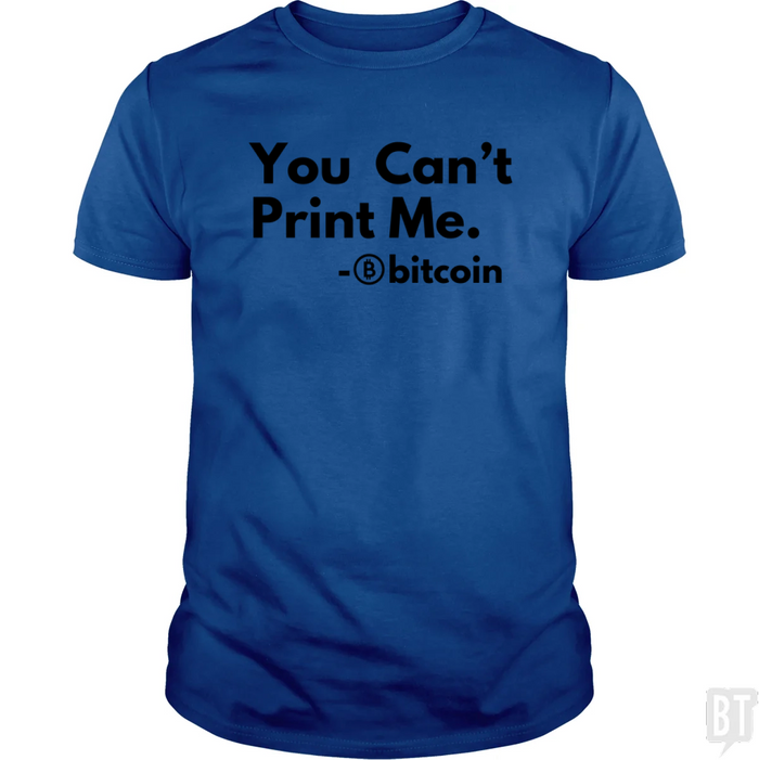 You Can’t Print Me